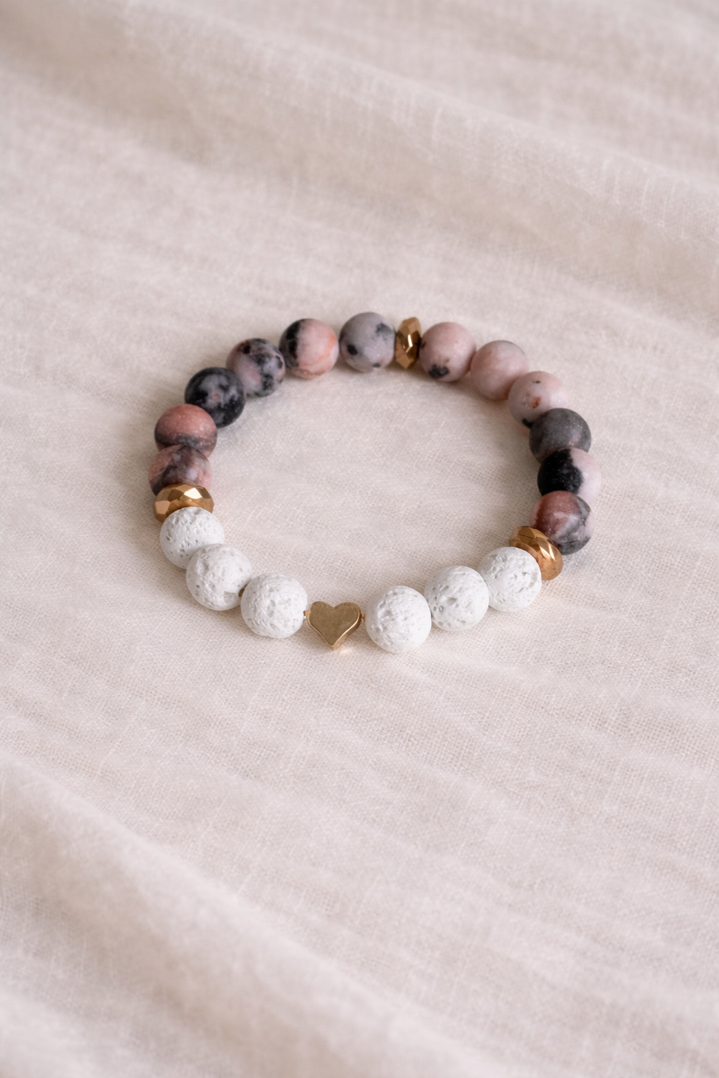 PINK ZEBRA + WHITE LAVA (PETITE)